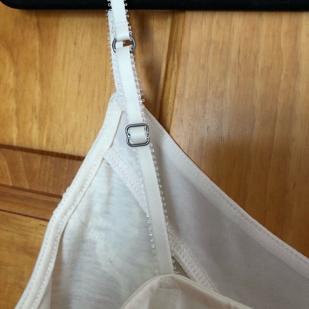 American Eagle Cream Lace Tank Top - Picture 5 of 6